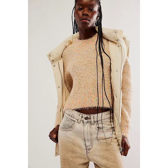 Free People Sweaters - Free People Stardust Knit Pullover Sweater Women's Size Medium